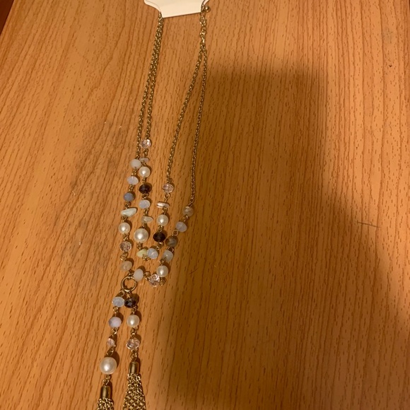 lolo Jewelry - Chic Gold‎ and Pearl Necklace